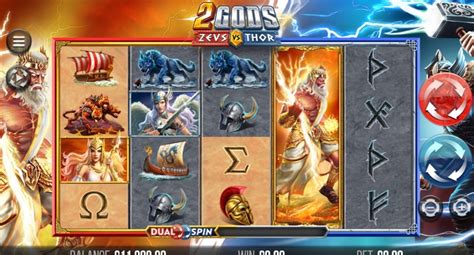 2 Gods Zeus Vs Thor Dualspin Slot Gratis