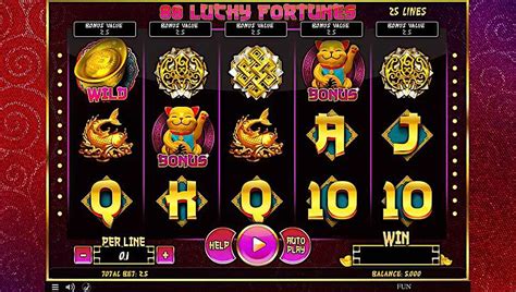 88 Lucky Fortunes Bodog