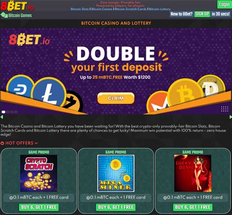 8bet Io Casino Bonus