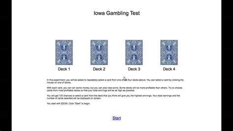 A Esquizofrenia Iowa Gambling Task