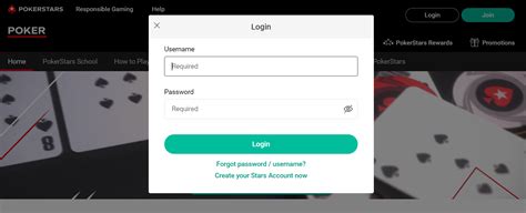 A Pokerstars Ele Login