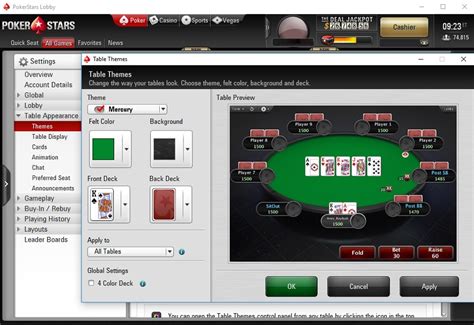 A Pokerstars Tela De Alteracao De Nome