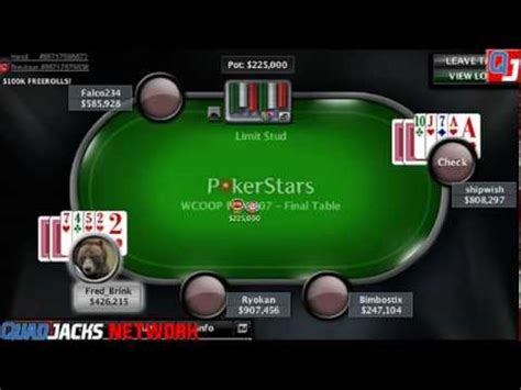 A Pokerstars Triple Shootout