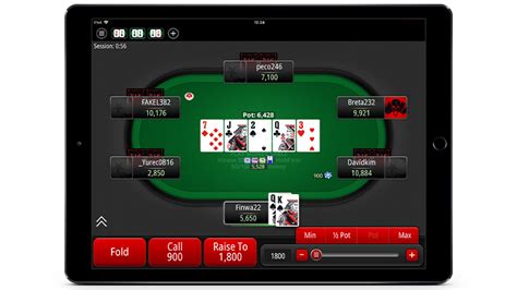 A Pokerstars Ue Ipad