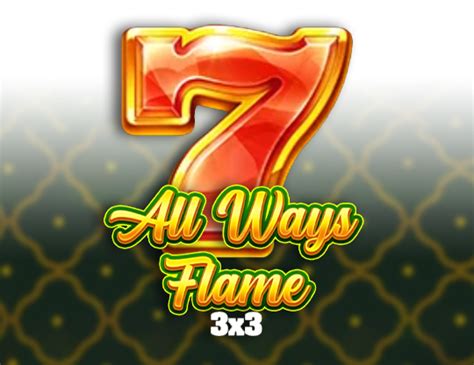 All Ways Flame 3x3 Parimatch