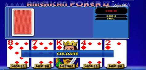 American Poker 2 Ca La Aparate