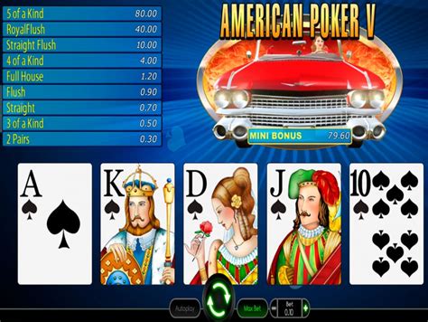 American Poker 5 Do Mesmo Tipo