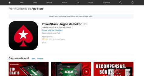 Aplicacao Pokerstars