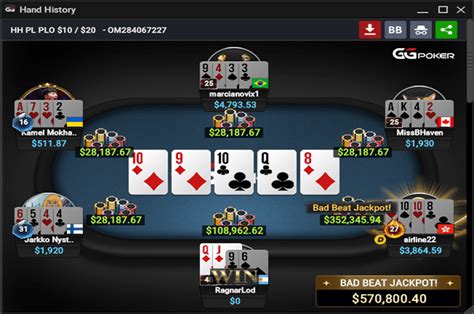 Areias Belem Poker Bad Beat Jackpot