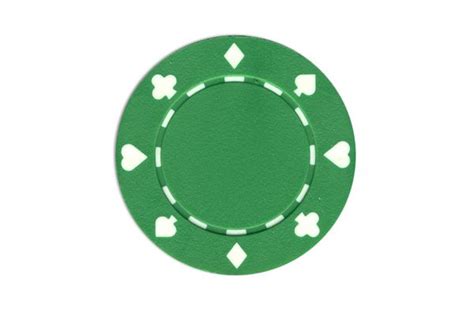 Argila Verde Fichas De Poker