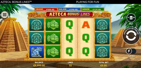 Azteca Bonus Lines Slot Gratis