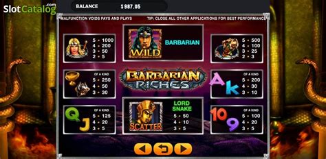 Barbarian Riches Slot Gratis