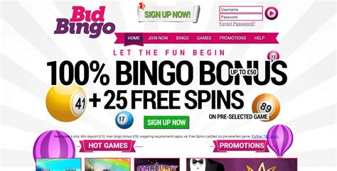 Bid Bingo Casino Mobile
