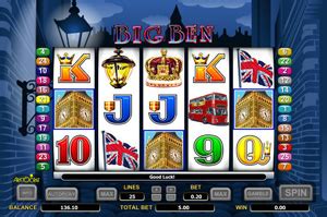 Big Ben Online Slots Livres