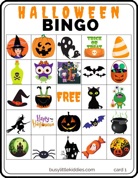 Bingo Halloween Betsul