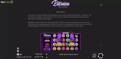 Bitcasino Billion Slot Gratis