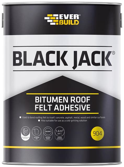 Black Jack Betume Telhado De Feltro Adesivo