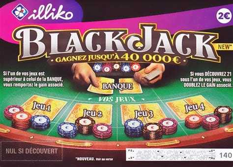 Black Jack Jeux Um Gratter