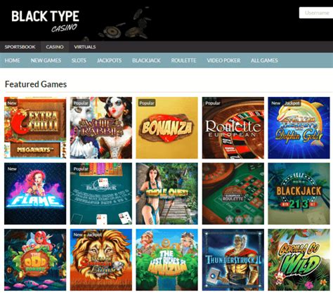 Black Type Casino Bonus