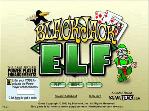 Blackjack Elf
