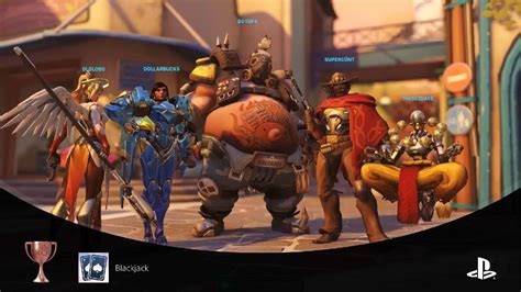 Blackjack Overwatch Trofeu