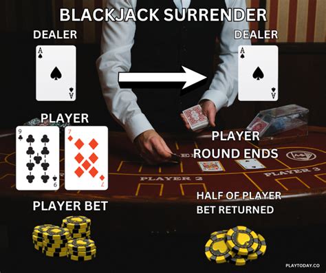 Blackjack Surrender Definicao