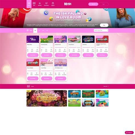 Blush Bingo Casino Online