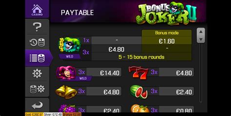 Bonus Joker Ii Pokerstars