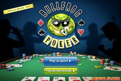 Bullfrog Poker Download Gratis