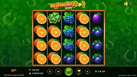 Burning Slots 40 Brabet