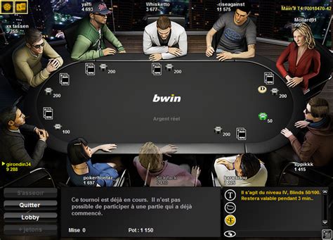 Bwin Poker Gratuit Ligne