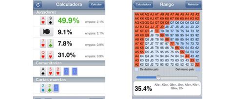 Calculadora De Probabilidades De Poker Ios