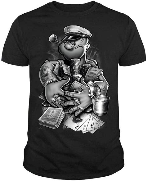 Camiseta Popeye Poker