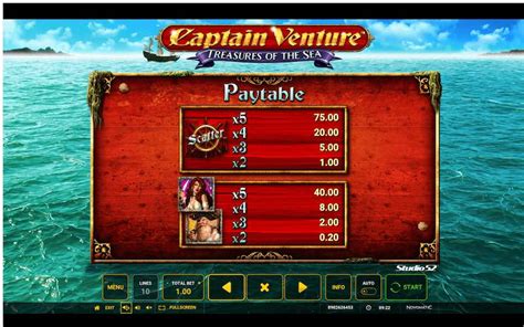 Captain Venture Treasures Of The Sea Slot - Play Online
