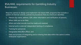 Casino Bsa Requisitos