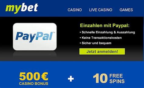 Casino Por Paypal Einzahlen