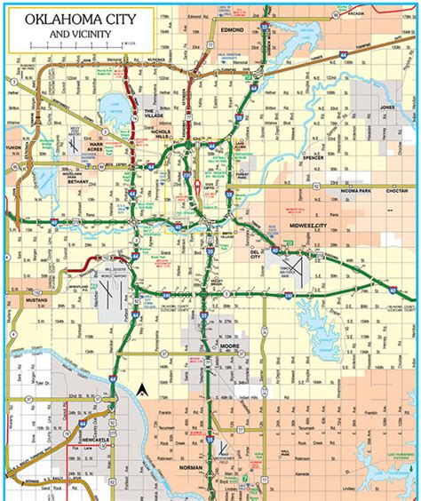 Casinos Mapa De Oklahoma City