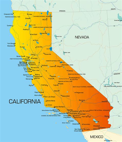 Cassinos No Norte Da California Mapa