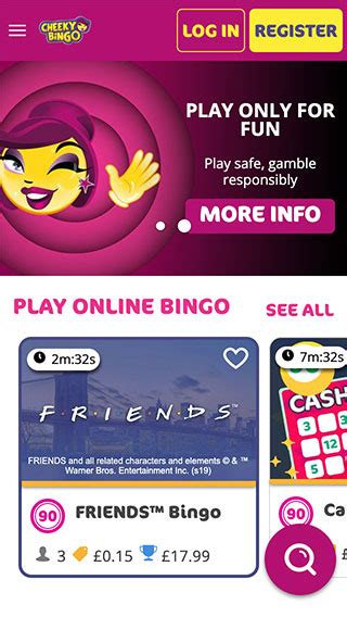 Cheeky Bingo Casino Mobile