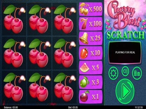 Cherry Blast Scratch Slot Gratis