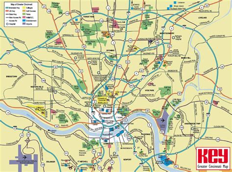 Cincinnati Casino Mapa De Localizacao