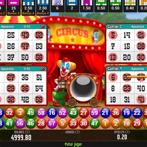 Circus Bingo 888 Casino