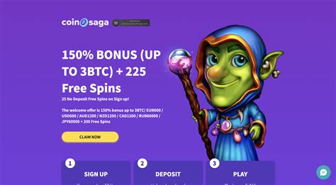 Coinsaga Casino Bonus