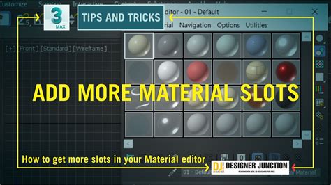 Como Aumentar Material De Slots Em 3ds Max 2024