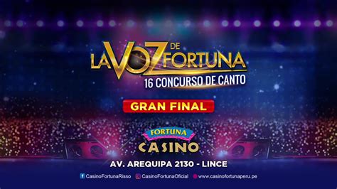 Concurso De Canto Casino Fortuna 2024