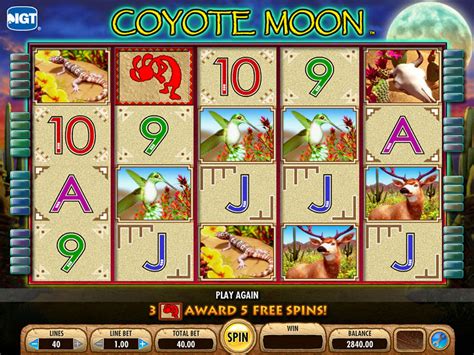 Coyote Dinheiro Slots Livres