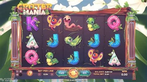 Critter Mania Betway