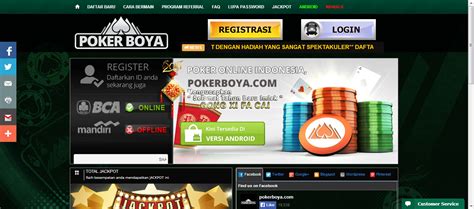 Daftar De Poker Online Boya