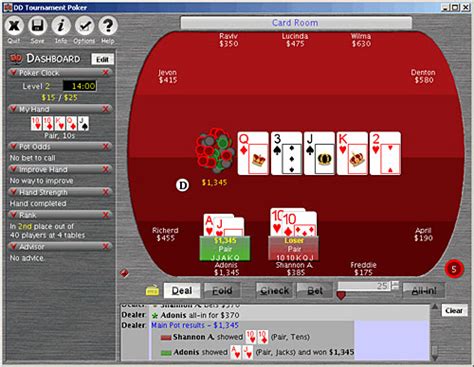 Dd Poker Relogio Download