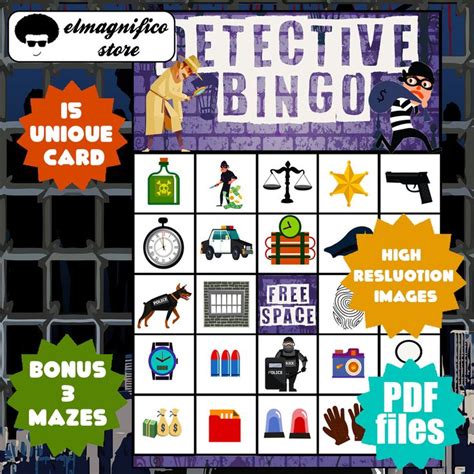 Detective Bingo Brabet